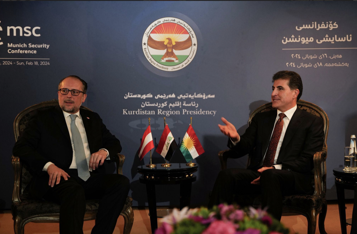 Neçirvan Barzani ile Avusturya Dışişleri Bakanı görüştü
