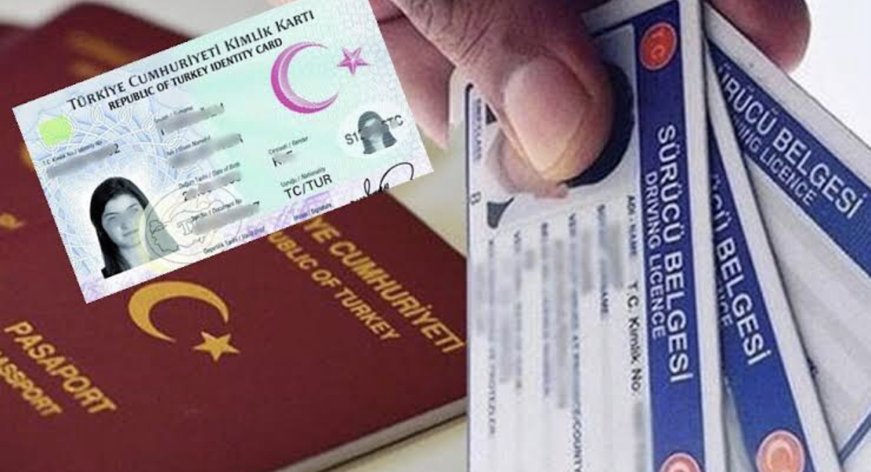 Pasaport, kimlik karti ve sürücü belgesine zam yapildi