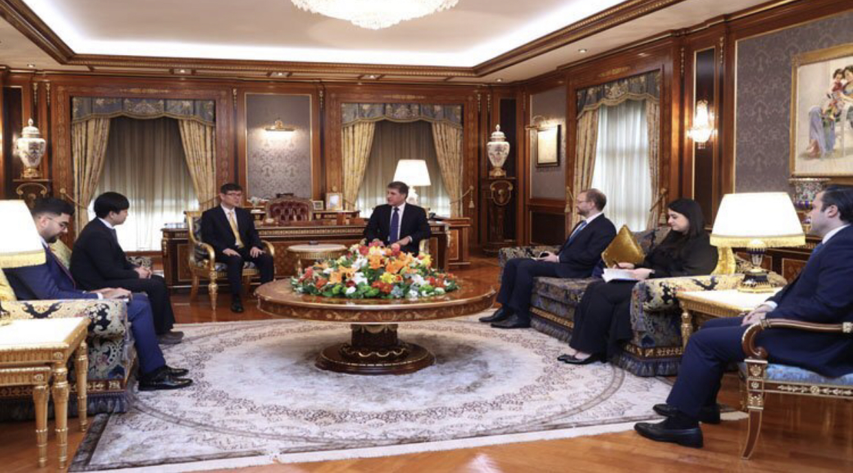 Serokê Herêmê pêswaziya sandeya Koreya Basûr kir