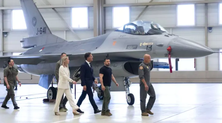 Açiklama yapildi: Ukrayna’ya F-16 verecekler