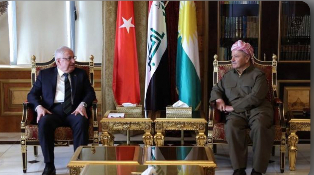 Mesud Barzani, Yasar Güler ve heyetini kabul etti