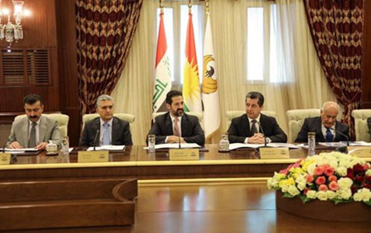 Kürdistan Bölgesi Bakanlar Kurulu toplandi: Açiklama yapildi