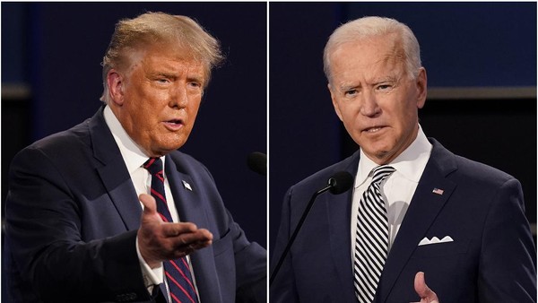 Serokê Amerîkayê Joe Biden 'Trump' hedef girt