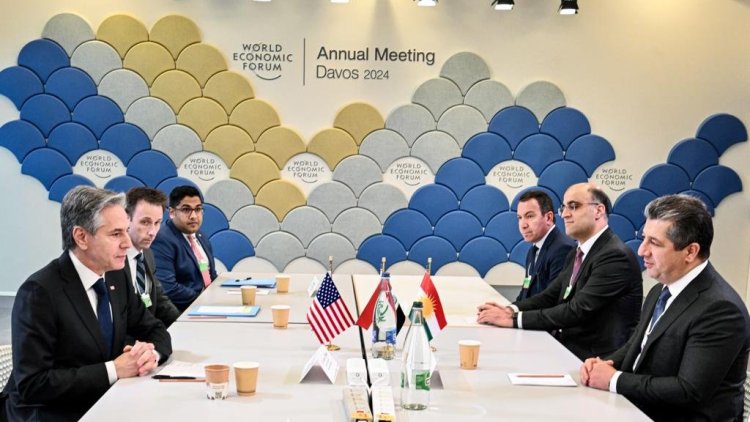 Washington-Erbil | Mesrur Barzani, Blinken ile bir araya geldi