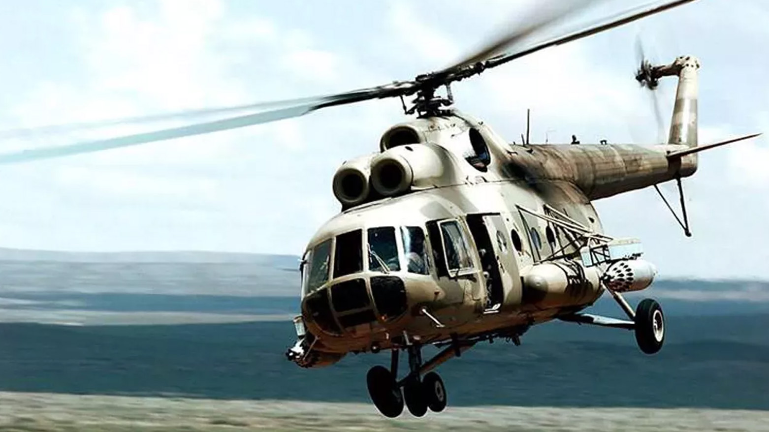 Rusya'da bakanliga ait helikopter düstü!