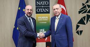 Erdogan serokê konseya Yekîtiya Awrûpayê Michel qebûl kir