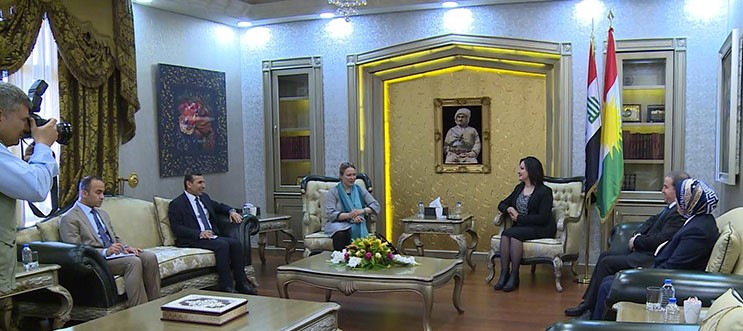 Avrupa Birligi'nden Kürdistan Parlamentosu ziyareti