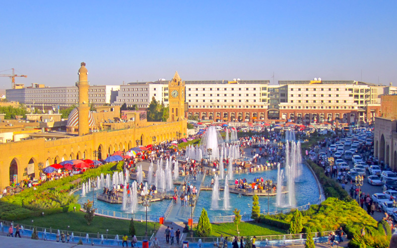 Erbil'de, '1.Gençlik Kültür ve Sanat Festivali'
