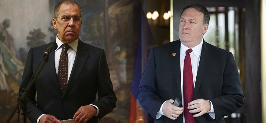 Lavrov ve Pompeo görüsmesinde BM kriterlerine vurgu yapildi