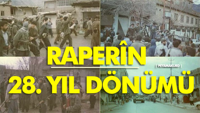 KURDISTAN | Bugün Raperin'in 28. yil dönümü