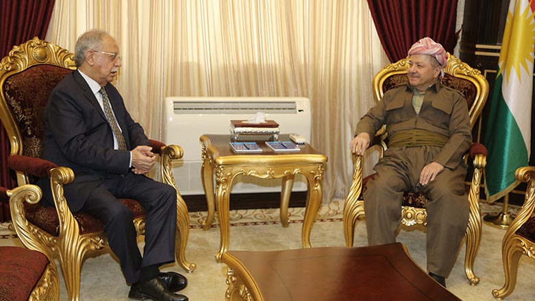Baskan Barzani MEDA Baskani Kerim ile görüstü