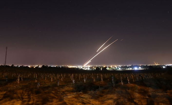Gazze’den Israil’e roketli saldiri: Alarmlar devreye girdi