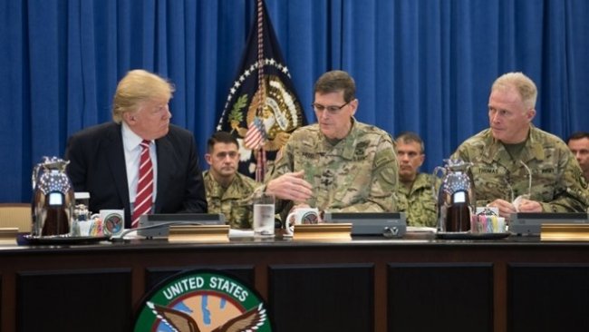 Trump’tan kritik Pentagon ziyareti: Suriye’de ISID’e karsi...