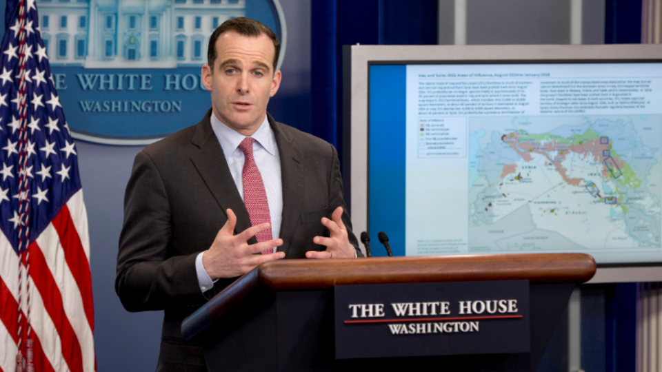 McGurk'tan DSG'ye: Bütün dünyayi savundunuz, zaferiniz tarihidir