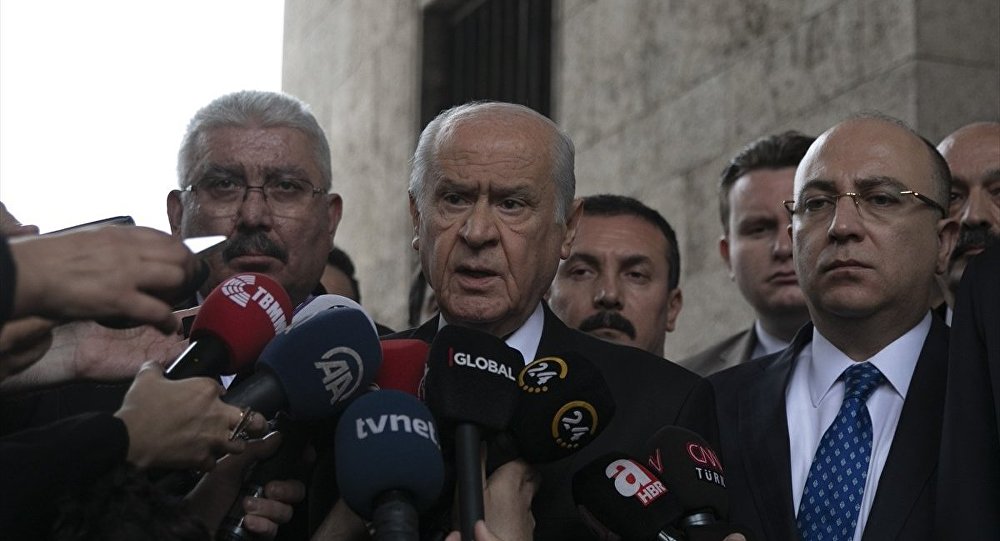 MHP'li Bahçeli: Yeni bir seçim yapilabilir