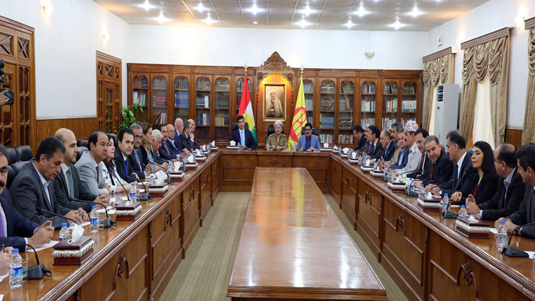 Toplanti sona erdi KDP'den kritik açiklamalar