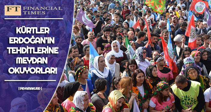 Kürtler söz veriyor: Tehditlere boyun egmeyecek, meydan okuyacagiz!