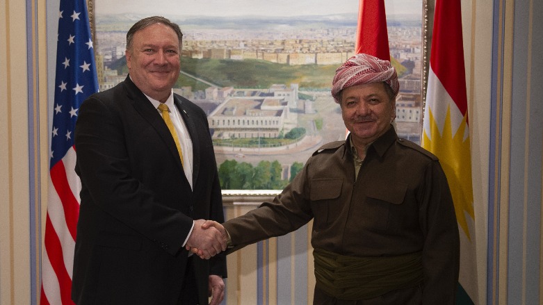 ABD'den Baskan Barzani ve Pompeo görüsmesi açiklamasi