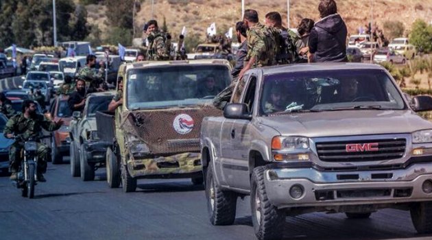 ISID kalintilari, rejim askerlerini pusuya düsürdü