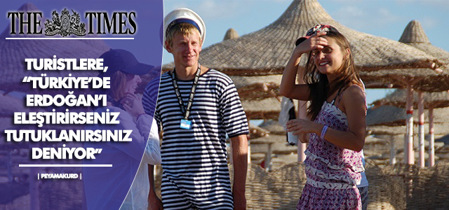 The Times: 'Onu' sakin elestirmeyin yoksa tutuklanirsiniz!
