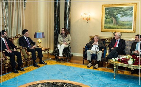 Basbakan Barzani ve ABD Kongre üyeleri görüstü