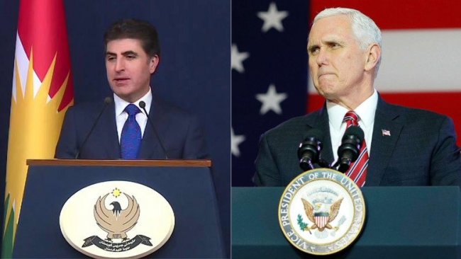 Beyaz Saray'dan Barzani ve Pence görüsmesi açiklamasi: Kürdistan'a övgü...