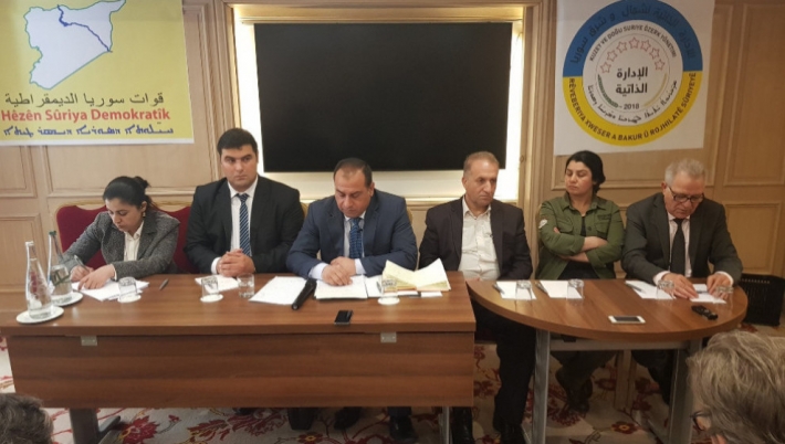 Rojava heyetinden Macron açiklamasi: Özerk Yönetim çalismalari için söz verdi