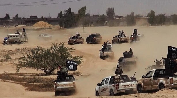 Sam ordusu Suriye’den Hasdi Sabi Irak’tan ISID’e saldirdi