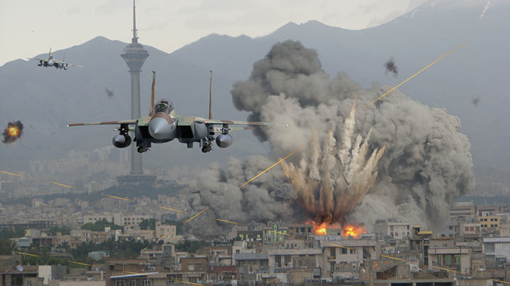 Israil’den Suriye’nin Hama kentine agir hava saldirisi