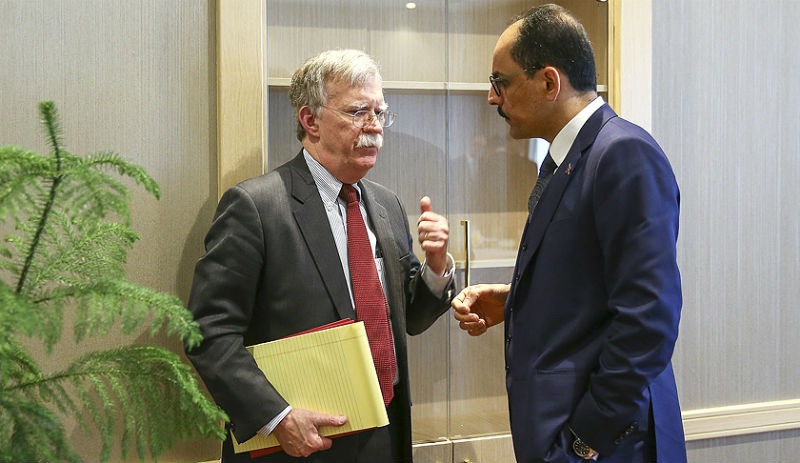 Bolton ve Kalin görüstü: S-400, Suriye, Libya masaya yatirildi