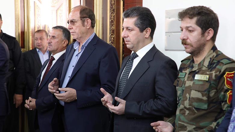 Mesrur Barzani'den sehit Pesmerge'nin ailesine taziye ziyareti
