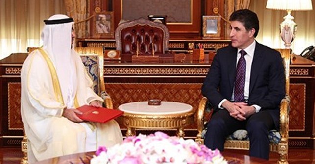 Basbakan Barzani: BAE ile iliskilerimizi güçlendirecegiz