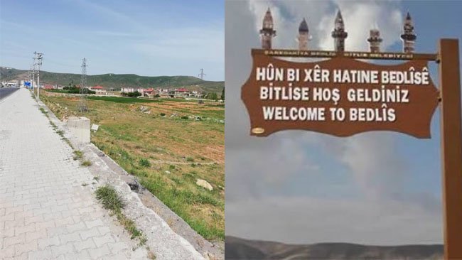AKP’den geri adim: Bitlis’te Kürtçe tabela yeniden asilacak