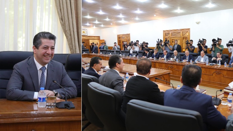 Mesrur Barzani yeni kabine vesilesiyle Politbüro ile toplandi