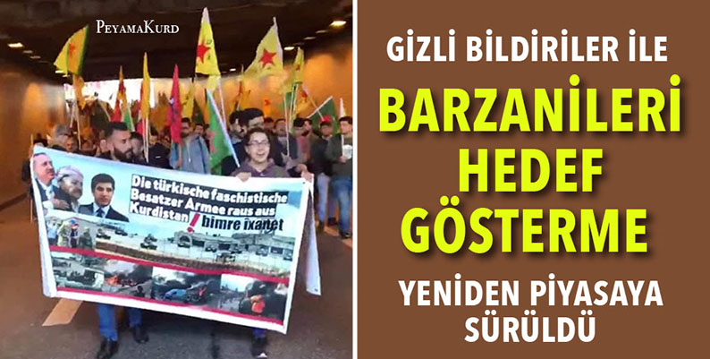 PKK, bu sorumsuz pankartin cevabini Kürdistan halkina vermeli!
