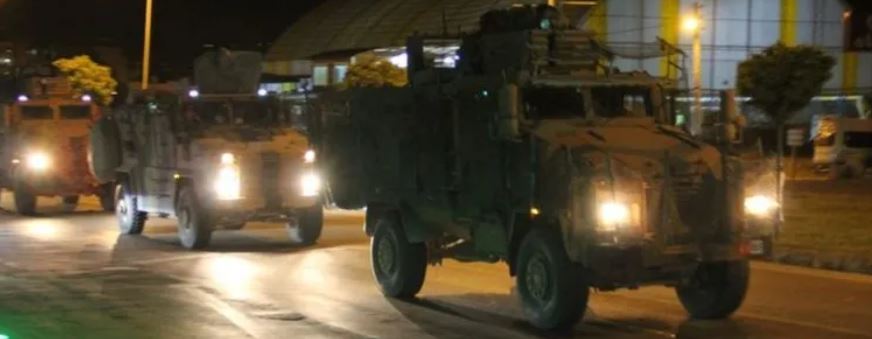 Türkiye sinira 5 ayri askeri sevkiyat yapti
