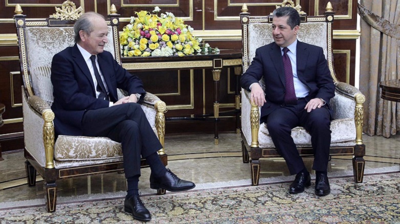 Mesrur Barzani Senemaud ile görüstü: Suriye’de gündemde