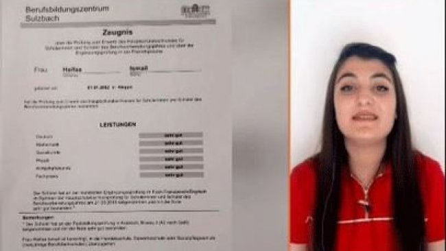 Kobanêli Halid Ismail, Almanya’da birinci oldu