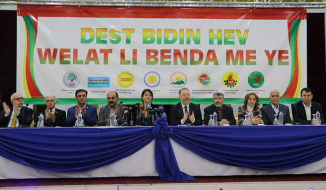 Sekiz Kürt partisinden Xakurkê için ortak çagri
