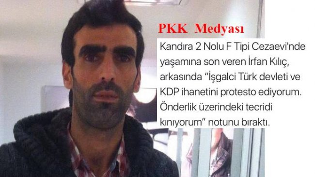 PKK medyasi ‘KDP’nin ihaneti için kendini yakti’ dedi kan donduran gerçek ortaya çikti!
