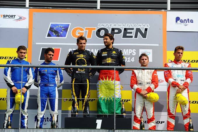 Kürt Formula pilotu: Kürdistan Bayragi'ni hak ettigi yere çikaracagiz