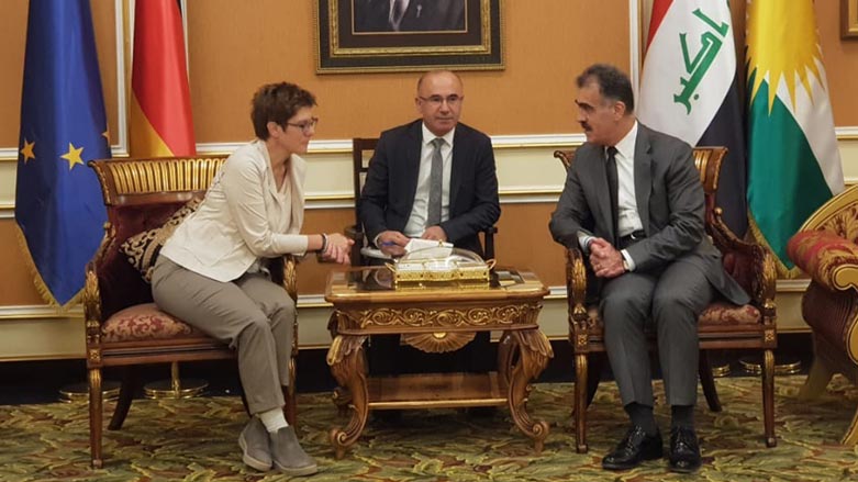 Almanya Savunma Bakani baskent Erbil’de!