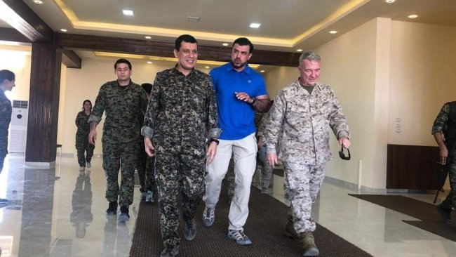 Rojava’da sicak temaslar: ABD’li general DSG komutani ile görüstü