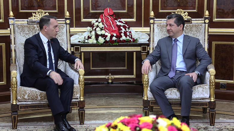 Mesrur Barzani, Türkiye’nin Bagdat Büyükelçisini kabul etti