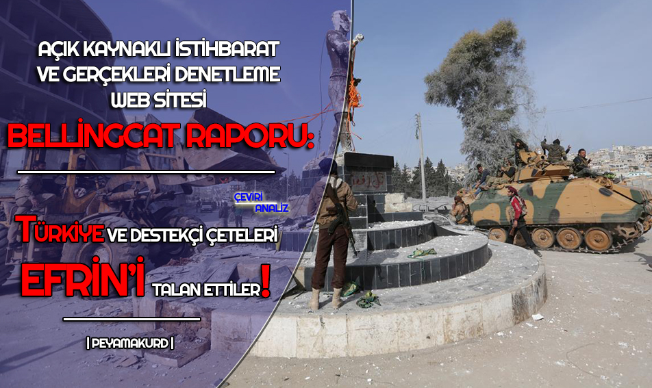 Iste o açik istihbarat raporu: Kürtlerin yasadigi Efrin kenti yok oluyor!
