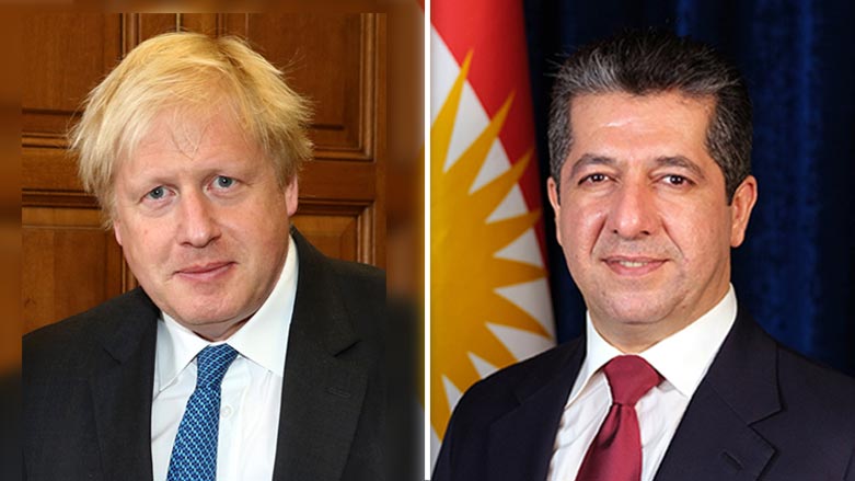 Basbakan Barzani’den Johnson’a mesaj