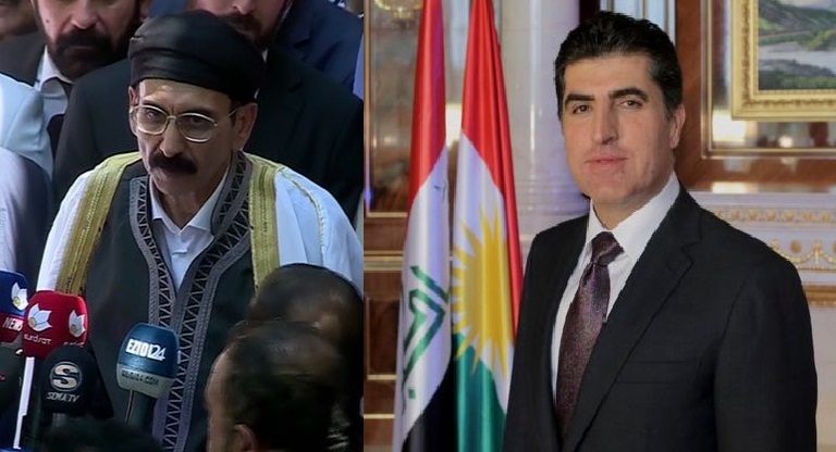 Baskan Barzani’den Ezidilerin yeni liderine mesaj