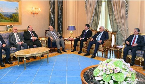 Baskan Barzani’den Erbil-Bagdat görüsmelerine tam destek