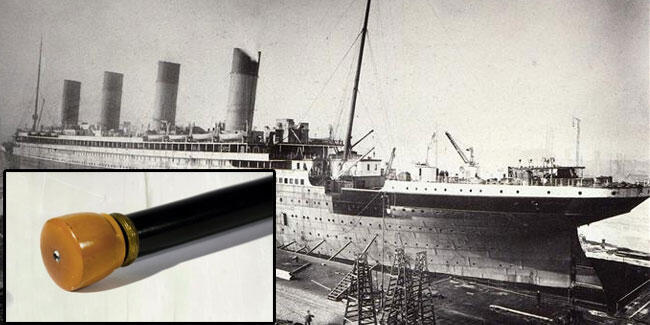 Titanik'ten kurtulan kadinin bastonu 62 bin dolara satildi