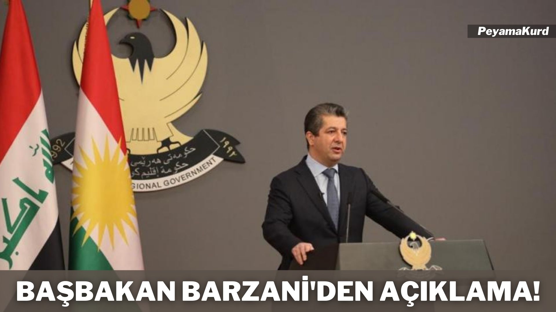 Basbakan Barzani’den önemli açiklamalar: 5 madde kamuoyuna sunuldu